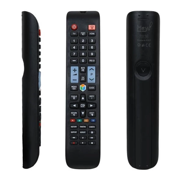 Hey Küçük Kalıp RM-D1078+1 Samsung Source Tuşlu Lcd Led TV Kumanda ürün görseli