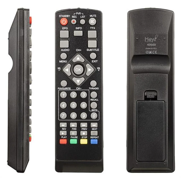 Hey Botech 2010 HD7200 Fta Grundig DSR-7150 HD Uydu Kumandası ürün görseli