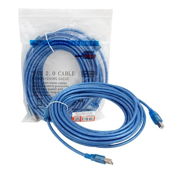 Powermaster PM-12275 2.0 10 Metre Usb Yazıcı Kablo ürün görseli 1