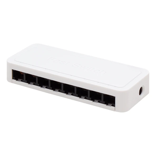 POWERMASTER PM-14054 8 PORT 10/100 MBPS SWITCH ürün görseli