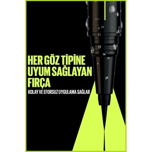 Tattoo Liner Ink Pen Suya Dayanıklı Mat Siyah 24 Saat Kalıcı Hassas Uçlu Eyeliner - Resim 4