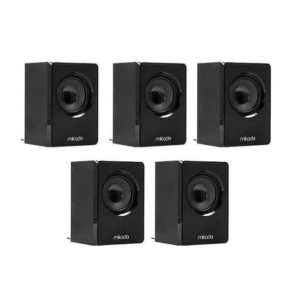 Mikado MD-505 5+1 USB - SD - FM Destekli Bluetooth Hoparlör - Resim 3