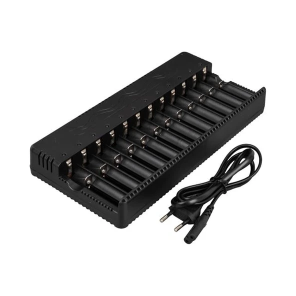 PowerMaster PMR-21526 12'li 6400 mAh 4.2 Volt Lityum Pil Şarj Cihazı - Resim 3