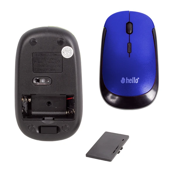 HELLO HL-40 2.4 GHZ 1200 DPI KABLOSUZ MOUSE - Resim 2