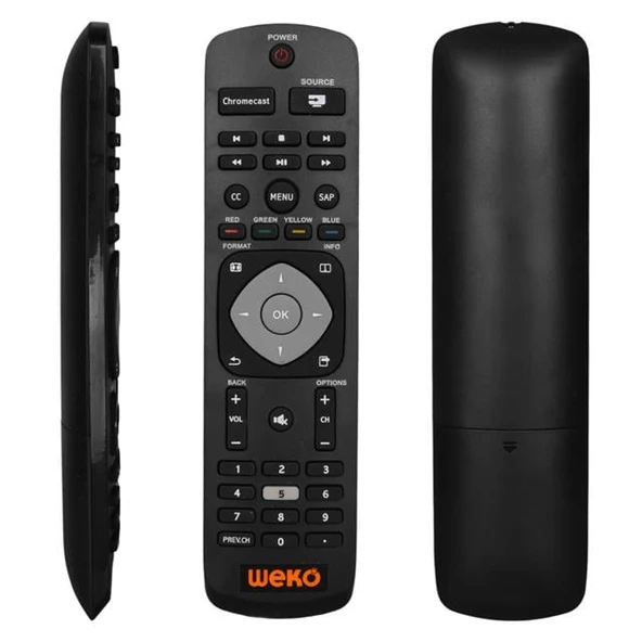 Philips CH-1764 Chromecast-Source Tuşlu Lcd Led Tv Kumanda ürün görseli