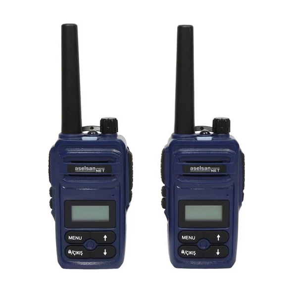 Aselsan 12 Km Pil Ve Şarj Dahil İkili El Telsizi PM-985 PMR ürün görseli 1
