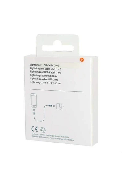 2 Metre iPhone Lightning Şarj ve Data Kablosu MD819ZM/A 5,6,7,8,X,XS,XS Max - Resim 2