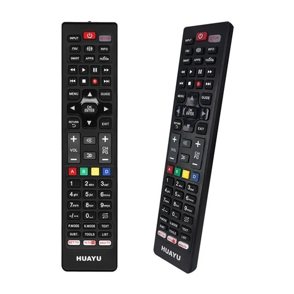 Huayu URC1522 Netflix-Youtube-Amazon Tuşlu Universal Led-Lcd Tv Kumanda ürün görseli