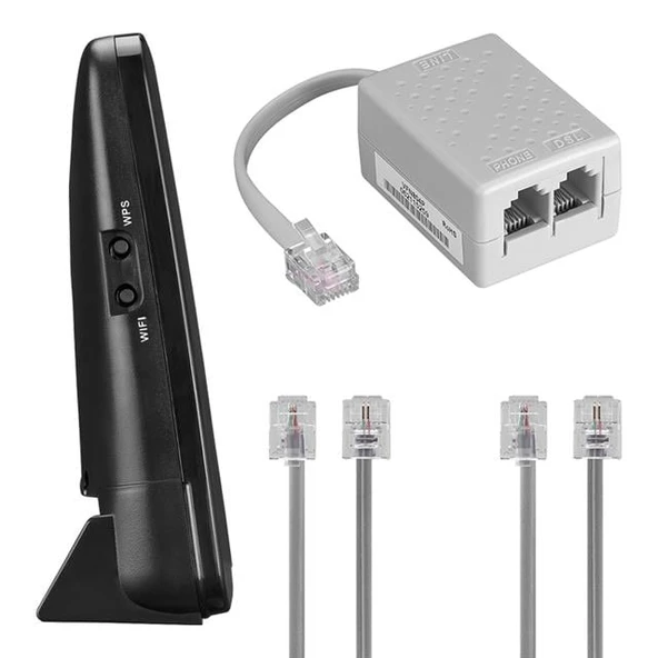 Everest SG-V400 2.4Ghz 300 Mbps Kablosuz Vdsl - Adsl2+ Voip Modem Router - Resim 3