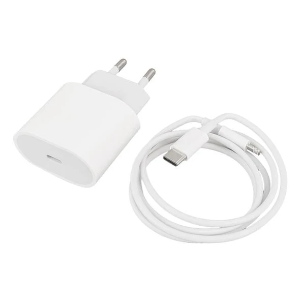 Weko WK-21443 PD-C 20 Watt Telefon Şarj Adaptörü + Type-C To Lightning Kablo - Resim 4
