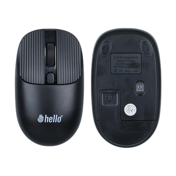 HELLO HL-21808 1000 DPI KABLOSUZ BLUETOOTH MOUSE - Resim 2