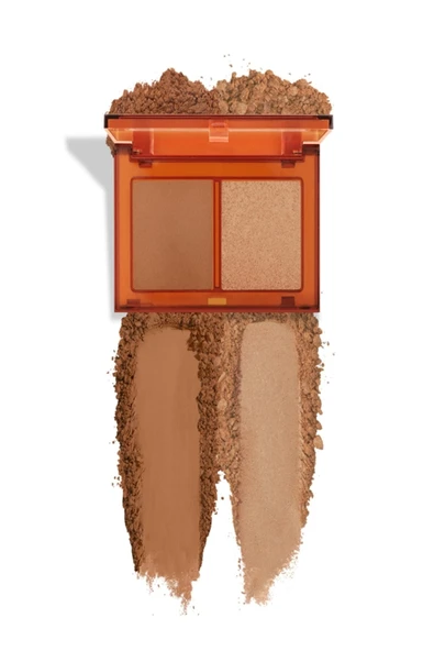 Bronzer&Highlighter Set Sun Kissed - Bronzlaştırıcı Ve Aydınlatıcı 02 Tan Bronze & Heat Glow - 2