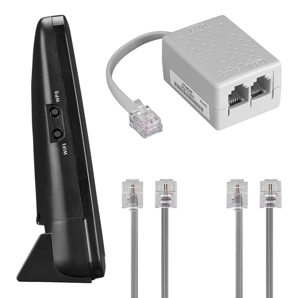 EVEREST SG-V400 2.4GHZ 300 MBPS KABLOSUZ VDSL/ADSL2+ VOIP MODEM ROUTER ürün görseli