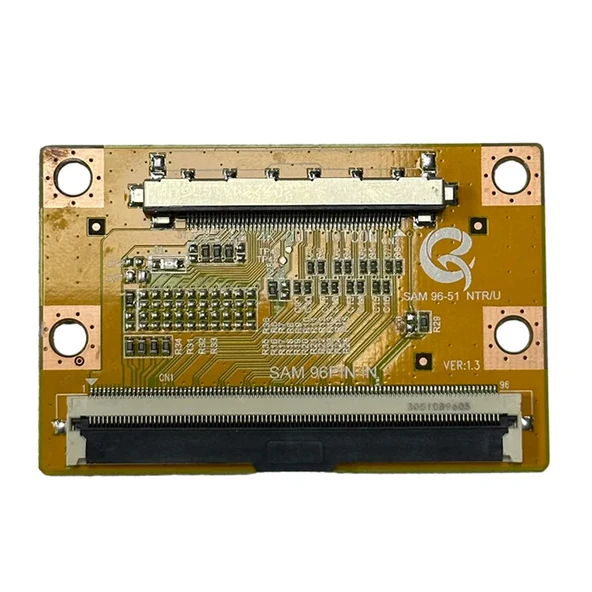 WEKO 96 PIN- 51 PIN SAMSUNG UN NU RU T-CON FLEXI ÇEVİRİCİ BOARD 96PIN-51PIN V1,3 - Resim 2