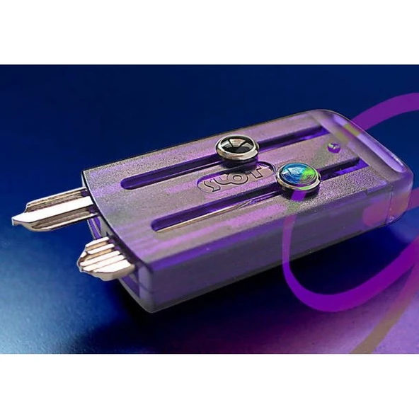 Slot Mor Anahtarlık Anahtar Kabı 4 adet Boncuklu - 3