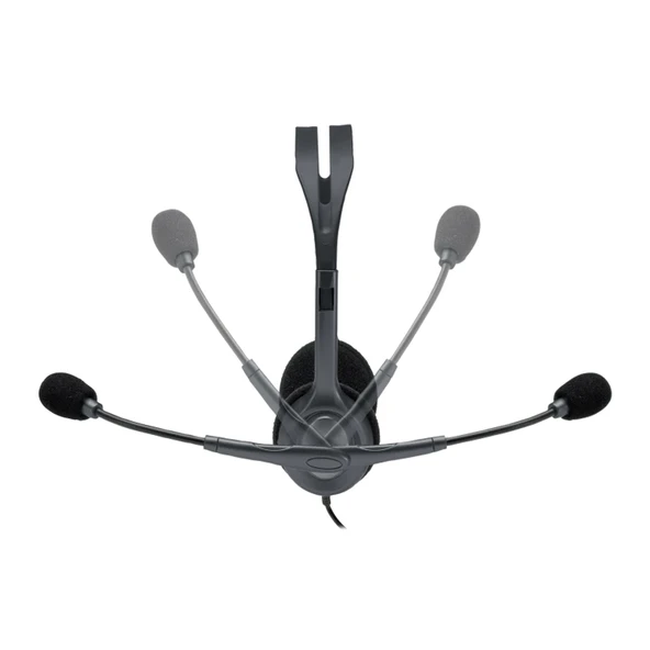 LOGITECH - H111 STEREO SİYAH KULAKLIK - Resim 3