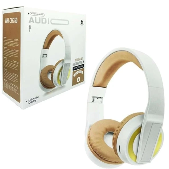 Magicvoice WH-CH760 Kablosuz Bluetooth Kulaküstü Tasarım Kulaklık ürün görseli 1