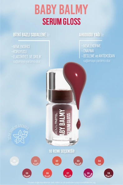 Baby Balmy Serum Gloss - Dudak Parlatıcısı Ve Dudak Bakımı 39 Haunted - 3.2 ml - 4