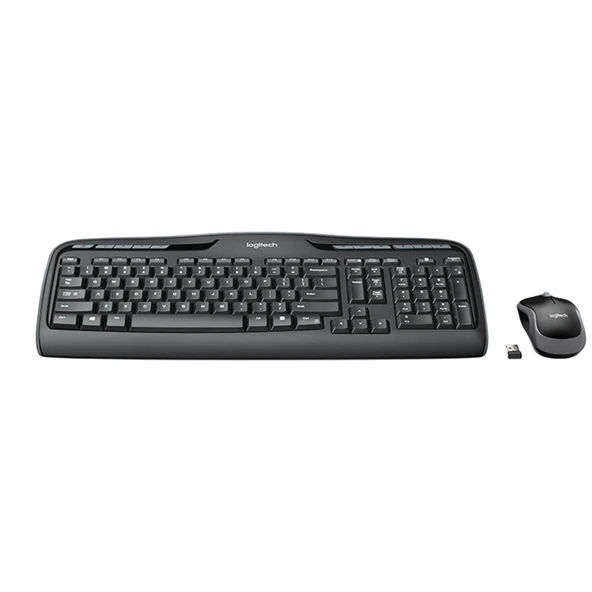LOGITECH - MK330 Q TR MM KABLOSUZ KLAVYE+MOUSE SET SİYAH 920-003988 - Resim 4