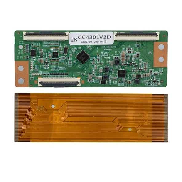 Weko CC430L V2D02/03/04 CC430LVID Sol Taraf FFC+TCON ürün görseli 1