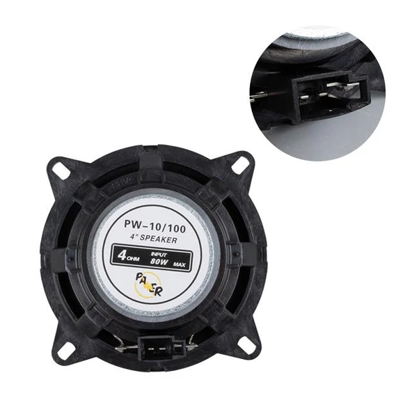 Powermaster PW-10/100 4 Ohm 80 Watt 10 Cm Tekli Hoparlör - Resim 2