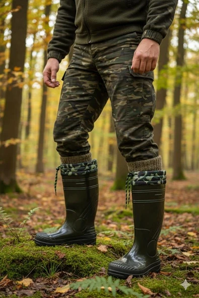 Fort 1197 Ulaş İçi Kürklü 40 Cm Uzunluk Pvc %100 Su Geçirmez Tarım Çiftçi Sulama İş Çizmesi ürün görseli