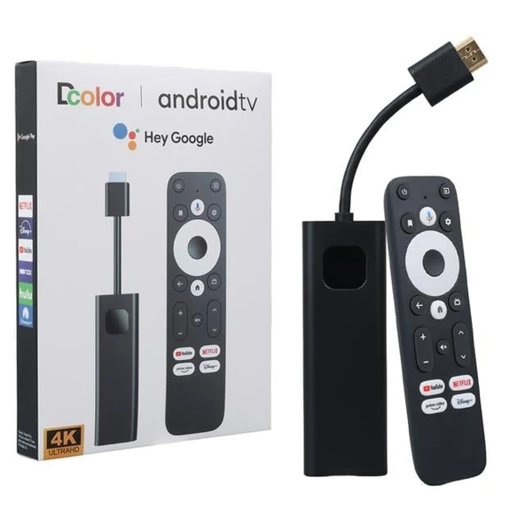 Magbox Magroid GD1 D Color Lisanslı 16 GB HDD / 2 GB Ram 4K Android Tv Stick - Resim 3