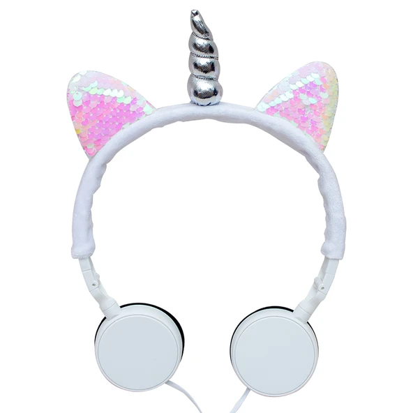 POWERMASTER PM-3758 3.5MM JACKLI KABLOLU KULAK ÜSTÜ PELUŞ KULAKLIK - Resim 2