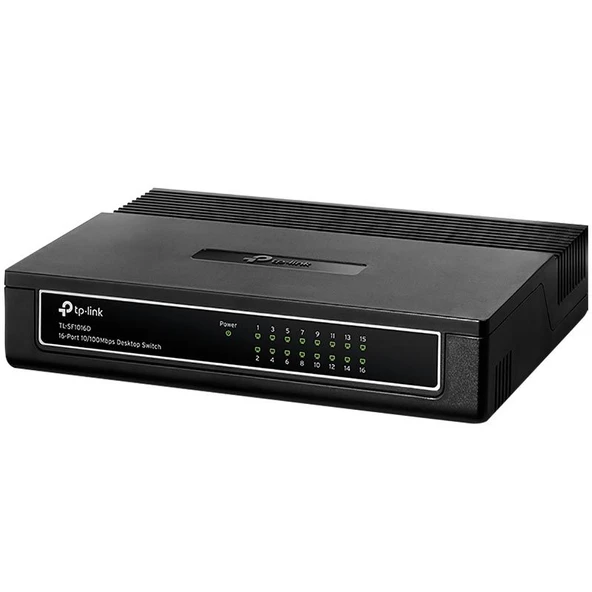 TP-LINK - TL-SF1016D 16 PORT 10/100 MBPS SWITCH - Resim 2