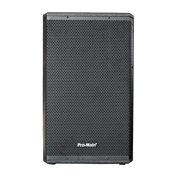 PROMAIN MS-1015GA 600 WATT 38 CM AKTİF AHŞAP KABİN HOPARLÖR - Resim 2