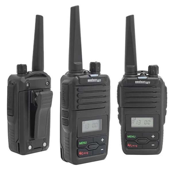 Aselsan A446T 16 Kanal 12 Km Menzil Ekranlı Tekli Set El Telsizi - Resim 2