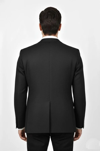 Erkek Kışlık Kumaş Tek Ceket 4 Drop BGL-ST04984 - Resim 9