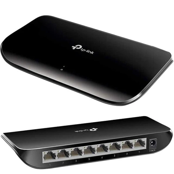 TP-Link TL-SG1008D 8 Port 10/100/1000 Gigabit Switch ürün görseli