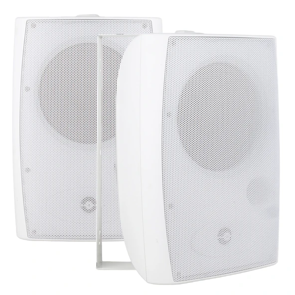 MAGICVOICE MV-20969 20 CM 100 VOLT - 250 WATT 8 İKİ YOLLU TRAFOLU BEYAZ SÜTÜN HOPARLÖR (DH 8ATW)