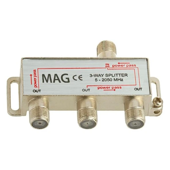 MAG 1/3 Splitter 5-2500 Mhz - Resim 2