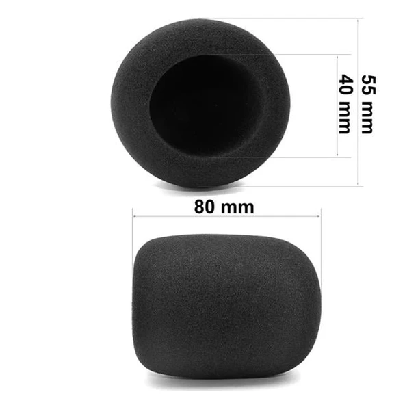 Zenger ZE-7131 EL Mikrofon Süngeri Siyah Standart Tekli ürün görseli