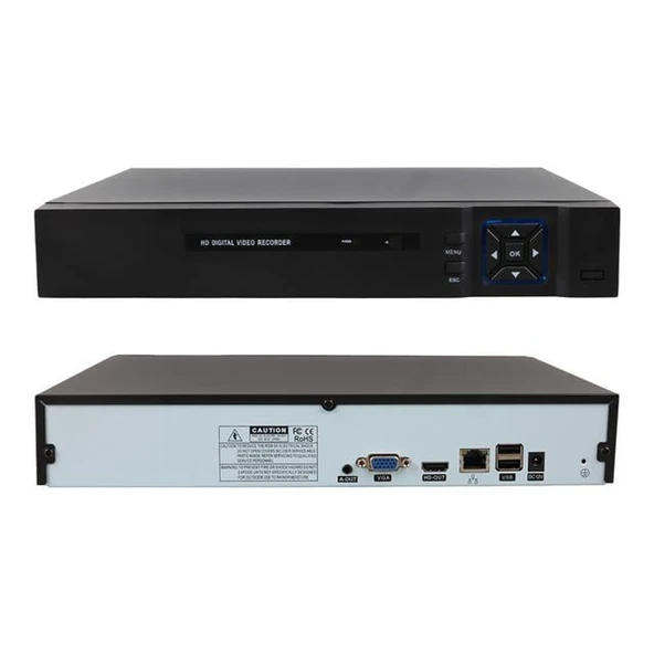 Drk NVR-8032 32 Kanal 8MP H265+ Nvr Kayıt Cihazı - Resim 2