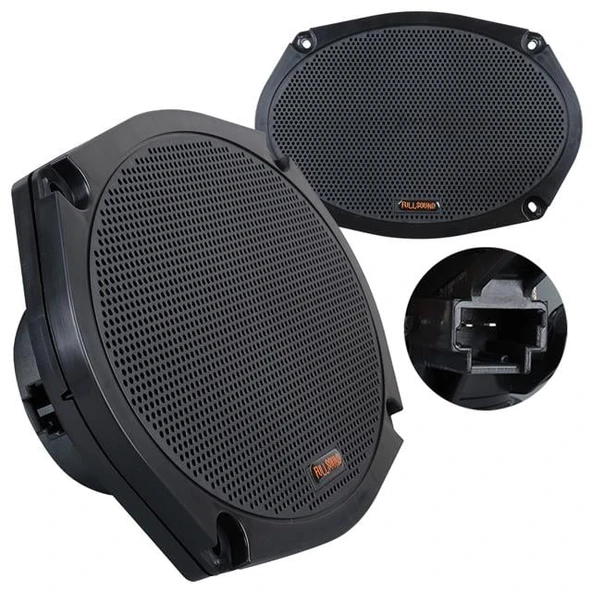 Fullsound K-6934 6X9'' 250 Watt 4 Ohm Oval Oto Hoparlör (2'li Takım) ürün görseli