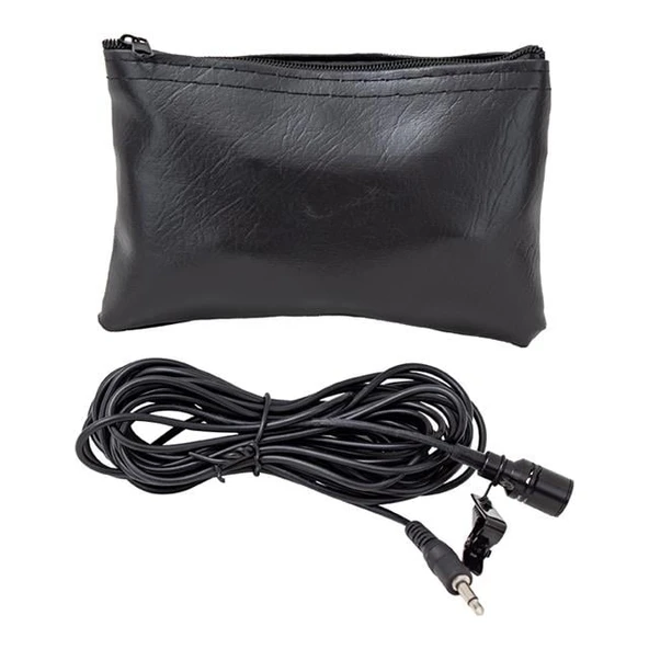 Magicvoice MV-445 Çantalı 5 Metre Kablolu 600 Ohm Yaka Mikrofonu - Resim 2