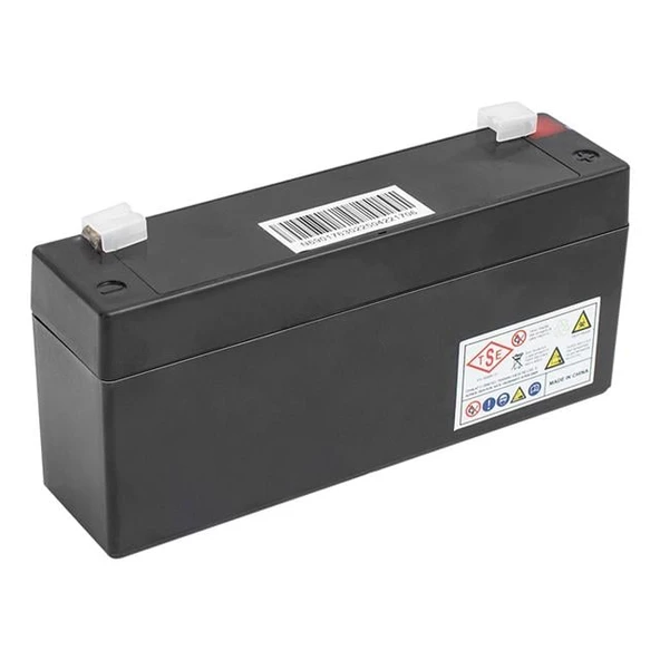 Orbus 6 Volt 3.2 Amper Akü ORB6-3.2 (125x33x60 Mm) - Resim 1