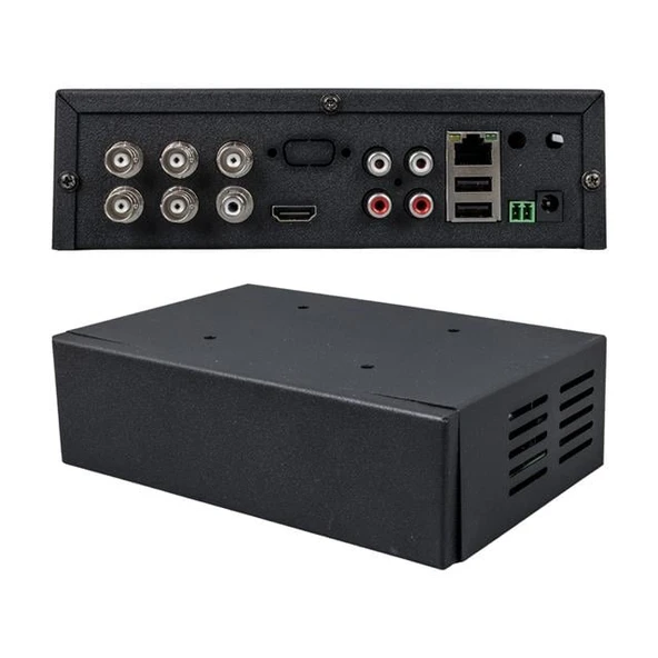 DRK 4 Kanal 5IN1 Mobil Araç DVR Kayıt Cihazı (2.5'' HDD Takılabilir, 3G WIN) - Resim 2