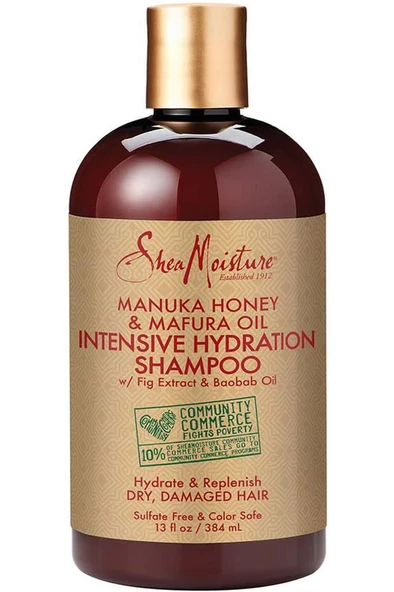 Shea Moisture Yoğun Nemlendirici Şampuan 384ML