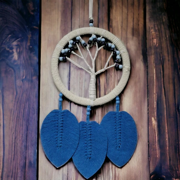 Rüya Kovan Hayat Ağacı Dream Catcher Mavi ürün görseli 1