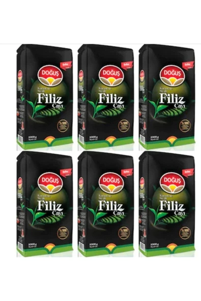 Siyah Filiz Çayı 1000 gr x 6