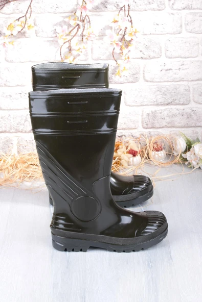 Fort 1199 Ulaş 37 Cm Uzunluk Pvc %100 Su Geçirmez Tarım Çiftçi Sulama İş Çizmesi - Resim 12