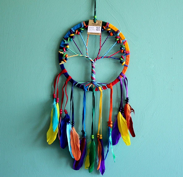 Rüya Kapanı Dream Catcher Hayat Ağacı Model 3 ürün görseli 1