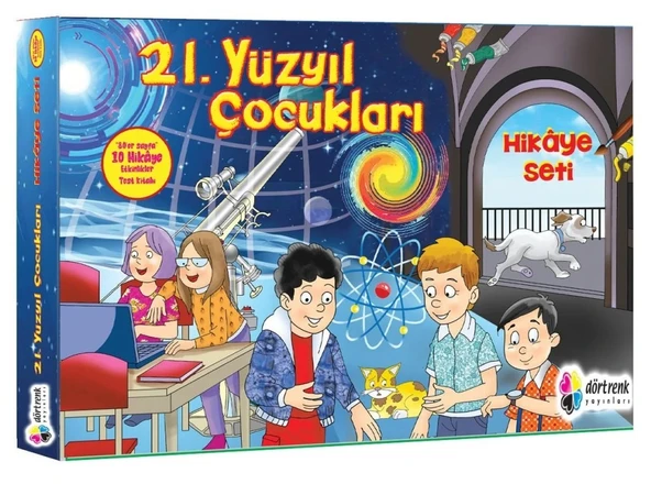 Dörtrenk 4. Sınıf 21. Yüzyıl Çocukları Hikaye Seti (10 Kitap) ürün görseli