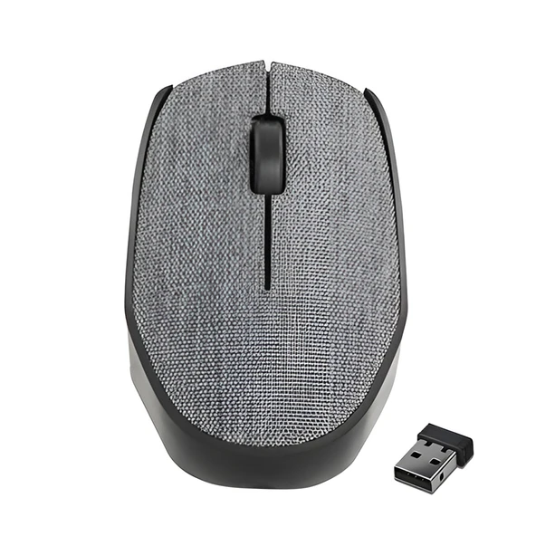 EVEREST KM-218 2.4 GHZ USB KUMAŞ YÜZEY KABLOSUZ MOUSE  (GRİ-MAVİ-KIRMIZI) ürün görseli