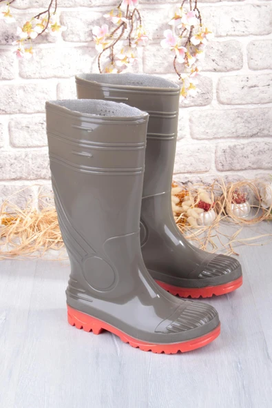 Fort 1199 Ulaş 37 Cm Uzunluk Pvc %100 Su Geçirmez Tarım Çiftçi Sulama İş Çizmesi - Resim 4