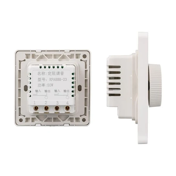 MagicVoice MV-608C 50 Watt Dimmer Trafolu Priz Tip Volume Kontrol Cihazı ürün görseli